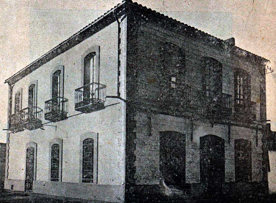 Casino del Terrible ao 1905, abajo el edificio actualmente