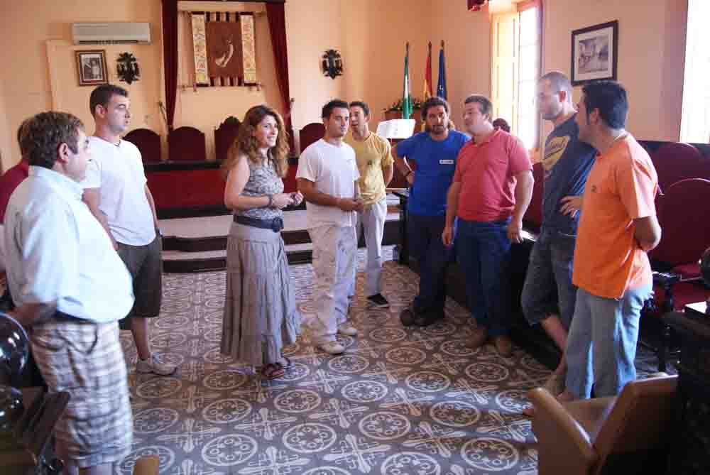 Clausura del curso de camin 