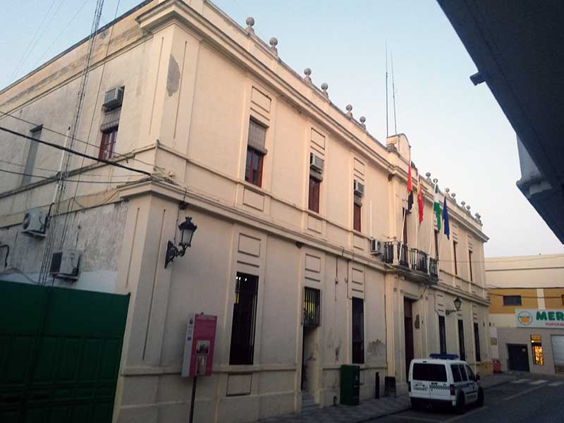 Trabajos de rehabilitacin del Ayuntamiento