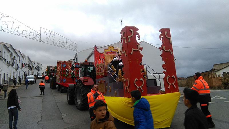 Los Reyes Magos de Oriente en Fuente Obejuna