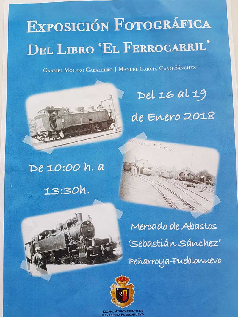 Exposicin fotogrfica del libro El Ferrocarril