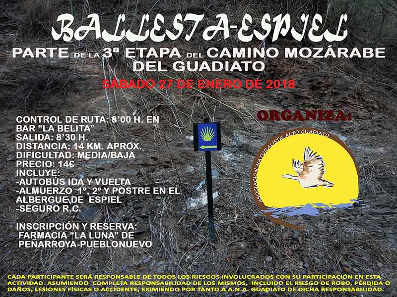 III etapa del Camino Mozrabe del Guadiato