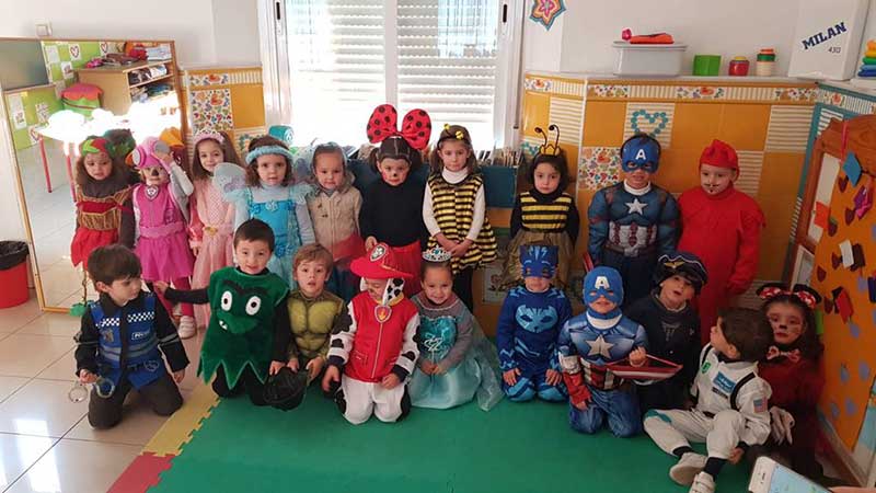 Carnaval en el Colegio Presentacin de Mara
