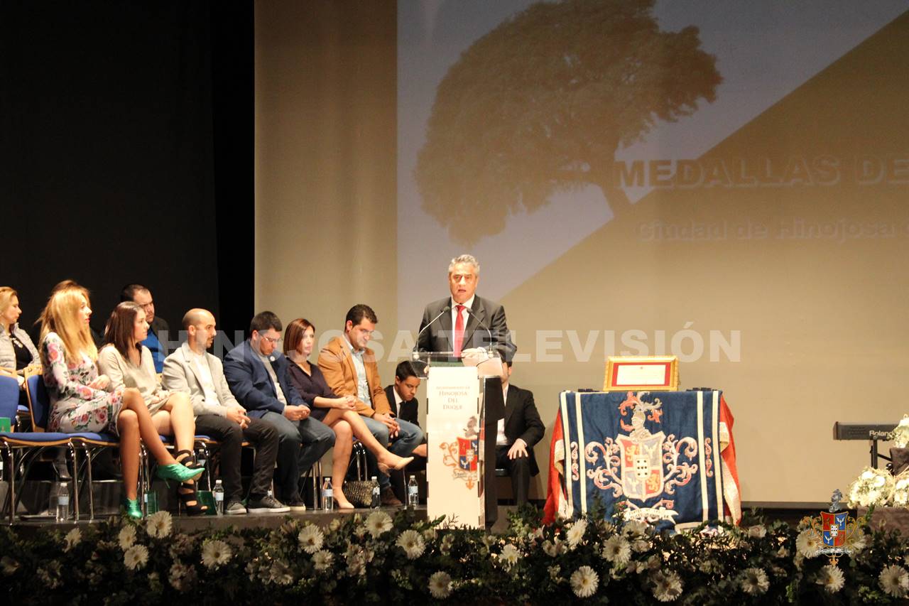 Gala entrega medallas de plata `Ciudad de Hinojosa`