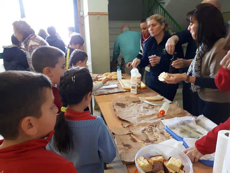 Celebracin del Da de Andaluca en el colegio Aurelio Snchez