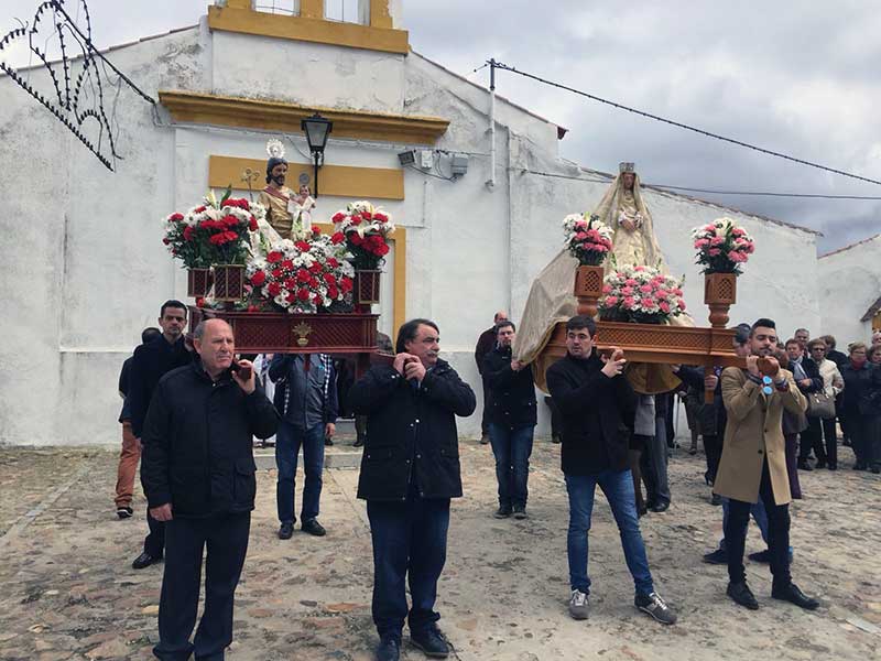 Caada del Gamo celebra su romera en honor a San Jos