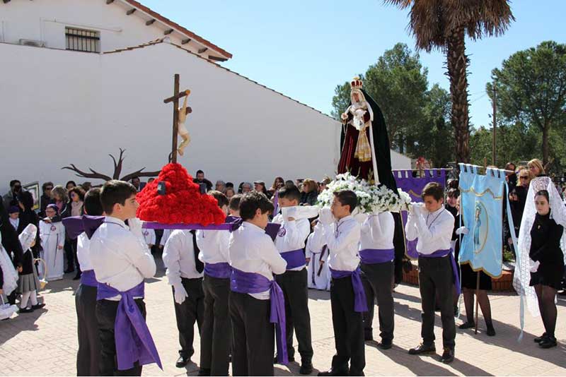 Alumnos de infantil del colegio Presentacin de Mara 