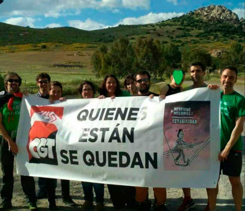 Interinos de educacin en el Guadiato se movilizan