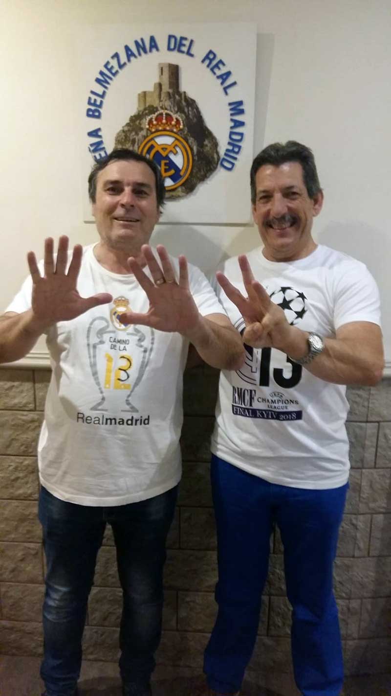 Cuanta alegra se vivi en esa pea madridista