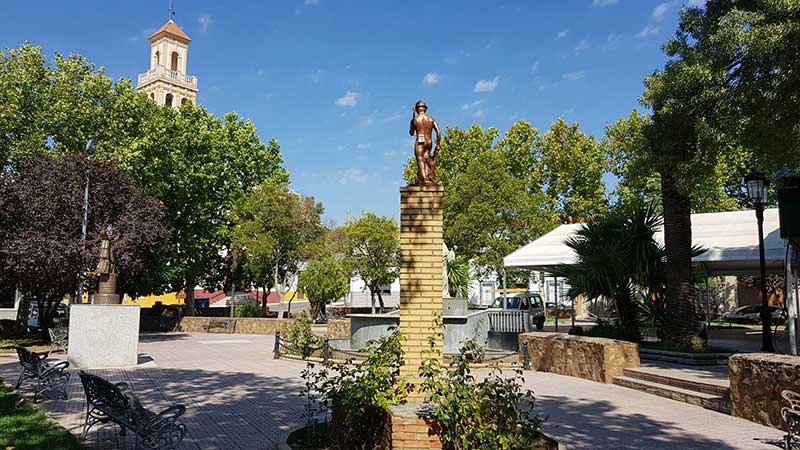 Parque infantil de la plaza Virgen del Rosario