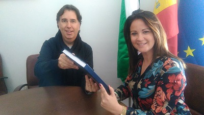 Cristian Cavero y Silvia Mellado