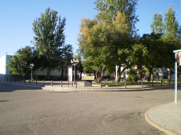 Accesos de la piscina municipal de La Granjuela 