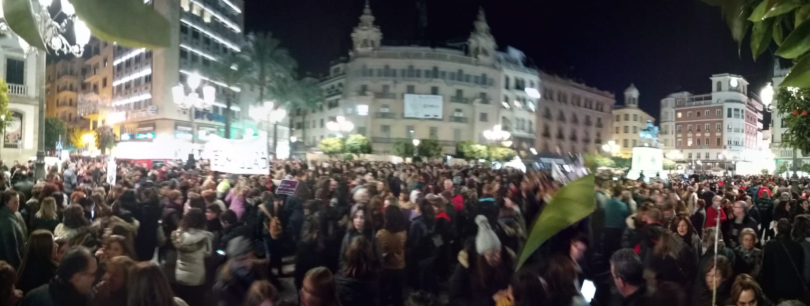 Multitudinaria concentracin feminista