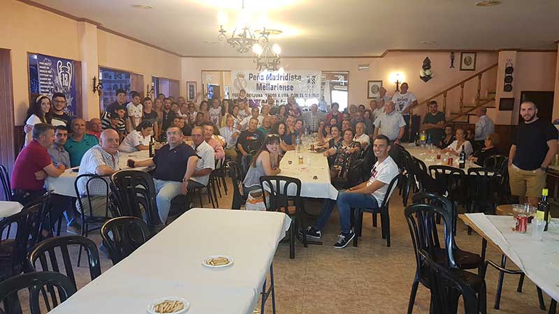 La pea madridista Mellariense celebra su jornada de convivencia