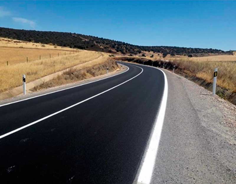  Mejora del firme en carreteras de la zona norte de la provincia