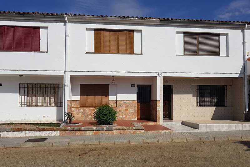 Vivienda del fallecido en Ronda del Guadiato