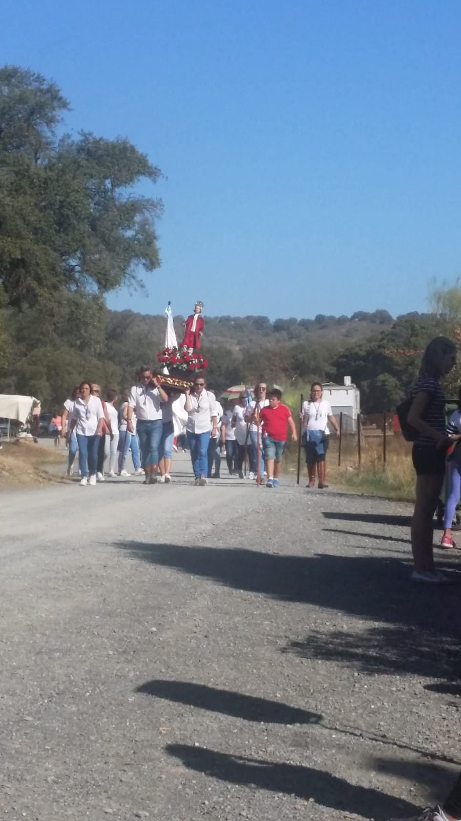 La Virgen de Estrella vuelve a su ermita