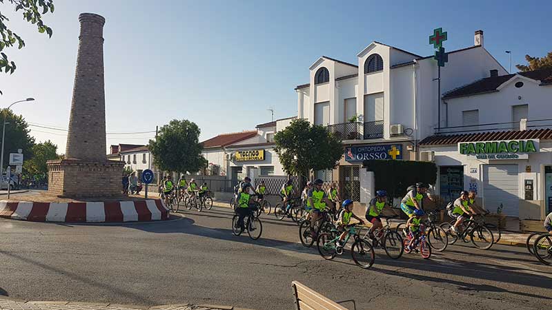 Da de la bicicleta