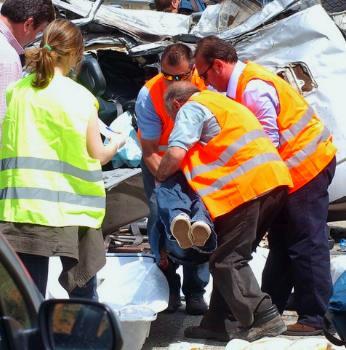 Muere un joven de 20 aos en el accidente 