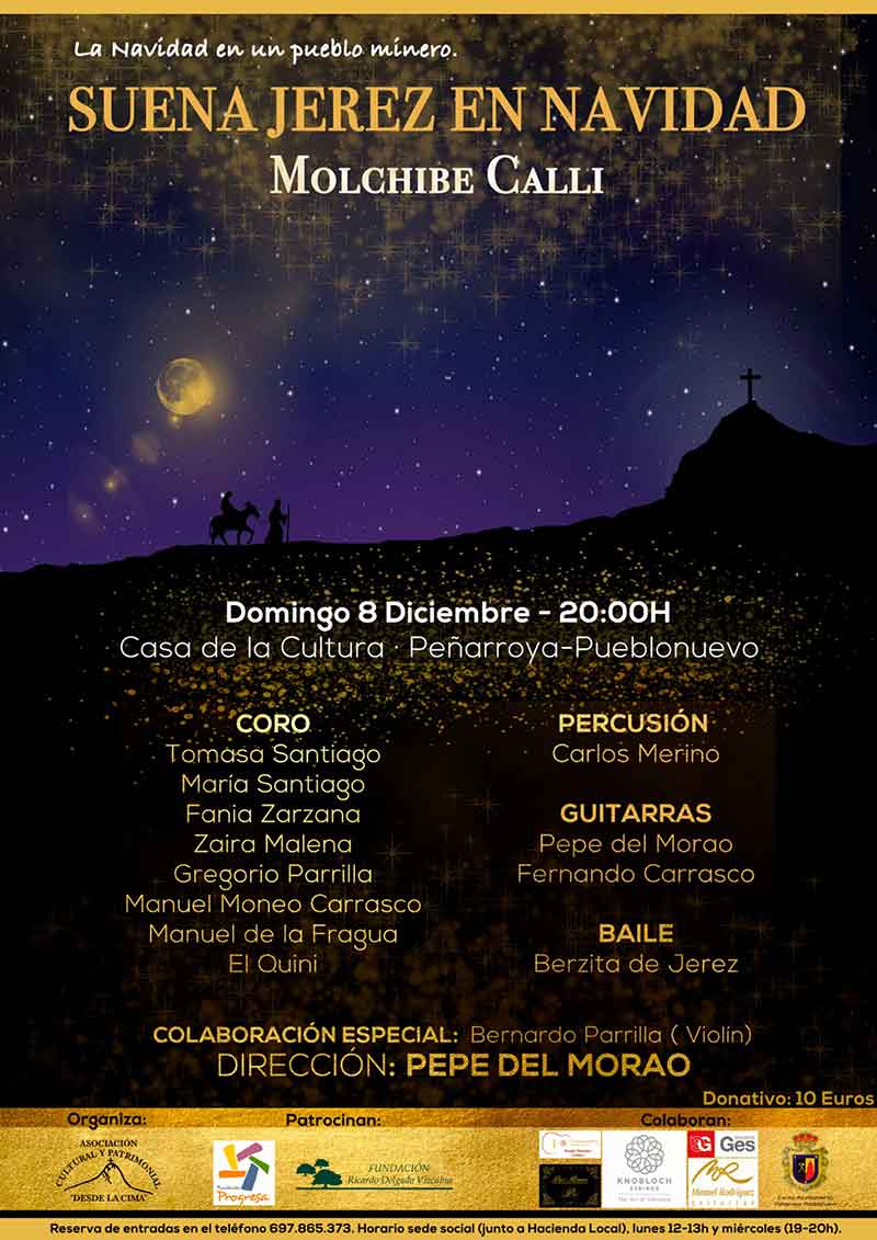 `Suena Jerez en Navidad` en Pearroya-Pueblonuevo