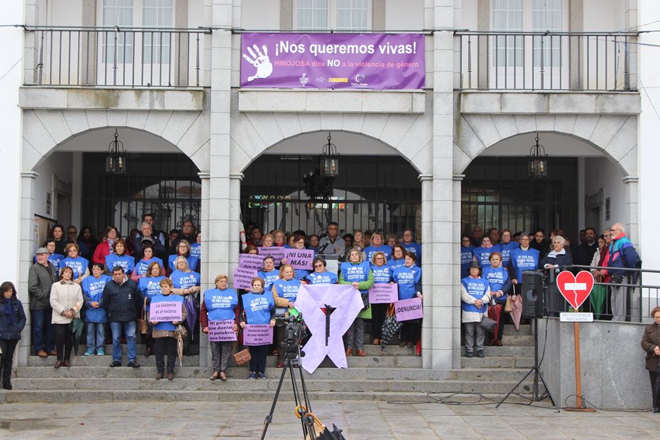 Manifestacin contra la violencia machista