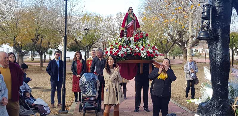 El Porvenir celebra Santa Brbara