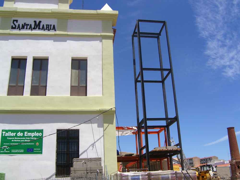 instalaciones de la fbrica de harinas Santa Mara