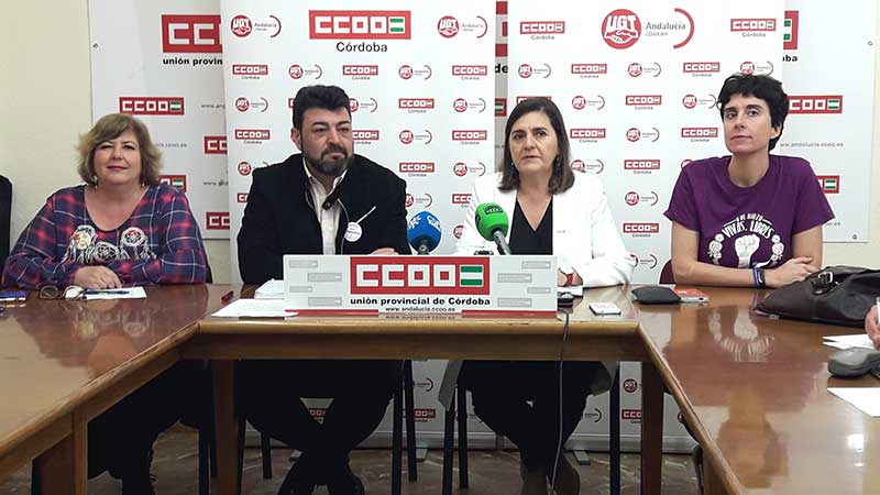 Comunicado conjunto de CCOO y UGT