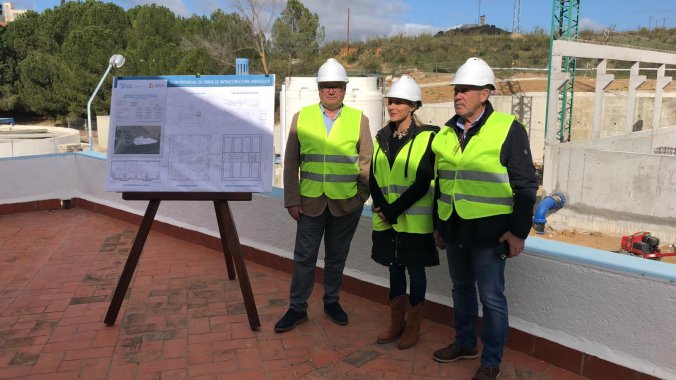 Avanzan las obras en la Estacin de Tratamiento de Agua Potable