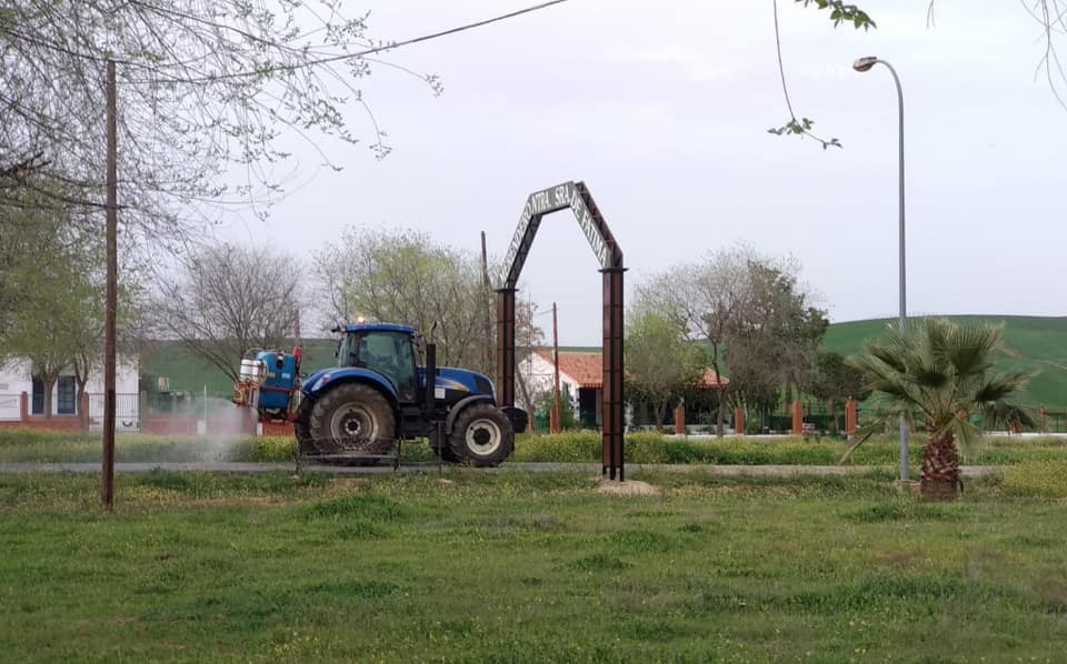 Fuente Obejuna desinfecta todas sus calles