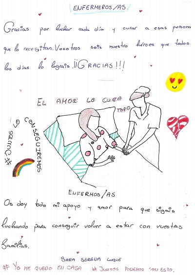 La campaa Mi corazn est contigo de la Agencia Sanitaria Alto Guadalquivir