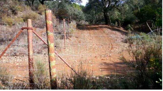 Ecologistas denuncia el uso de alambres de espino