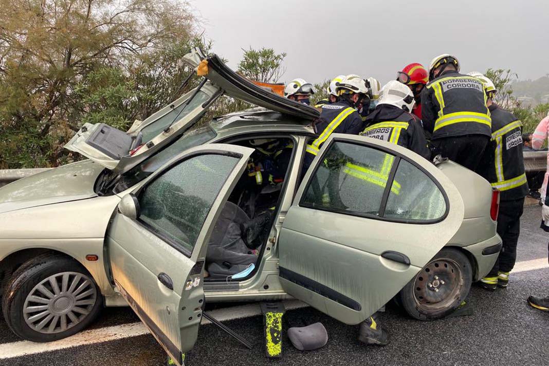 Un fallecido de Pearroya en una colisin frontal en la Carrera del Caballo