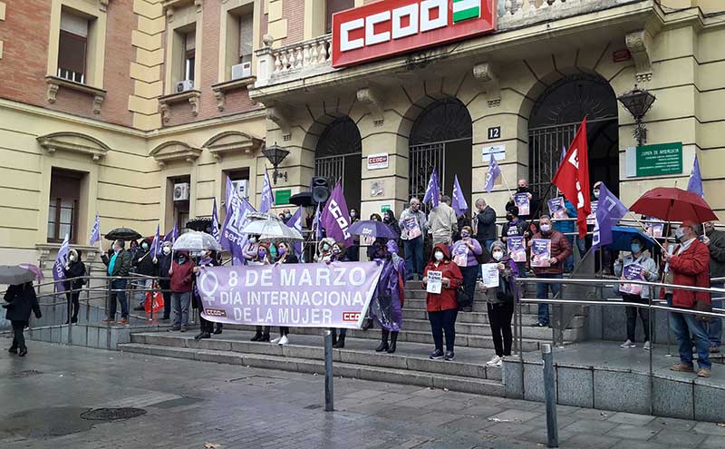 Personal y representantes de CCOO