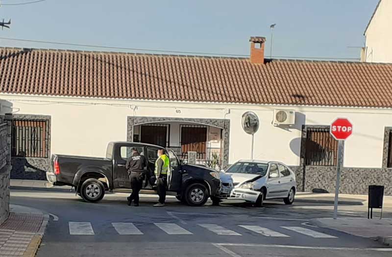 Colisin en la Avenida Jos Simn de Lillo