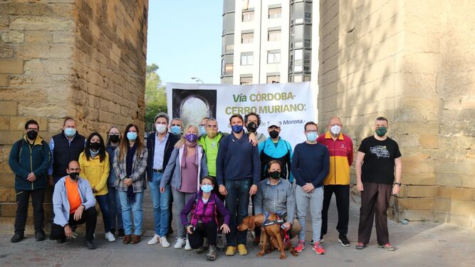 Participantes en la XX Ruta de Sierra Morena. / EL DA