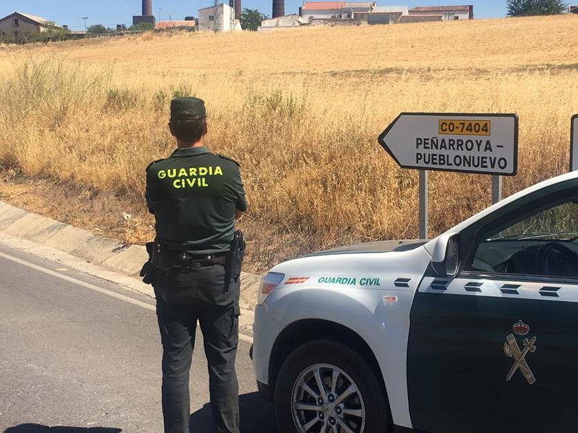 A prisin un detenido en Pearroya-Pueblonuevo