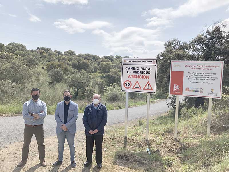 Infraestructuras rurales en Villaharta