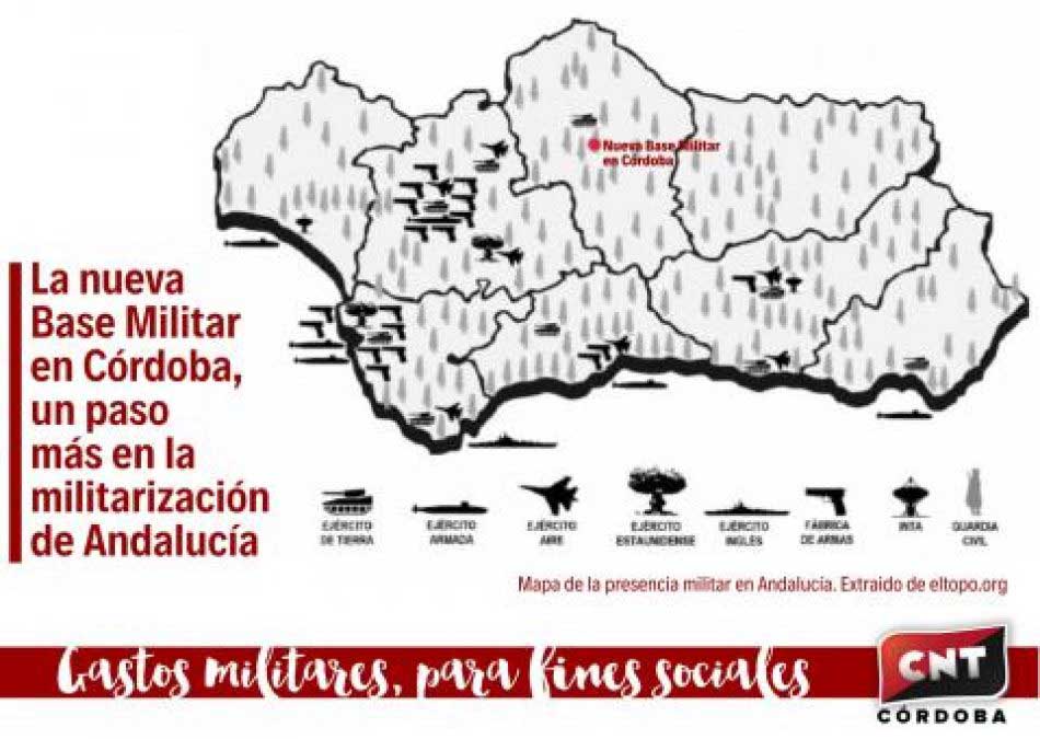 Un nuevo paso en la militarizacin de Andaluca