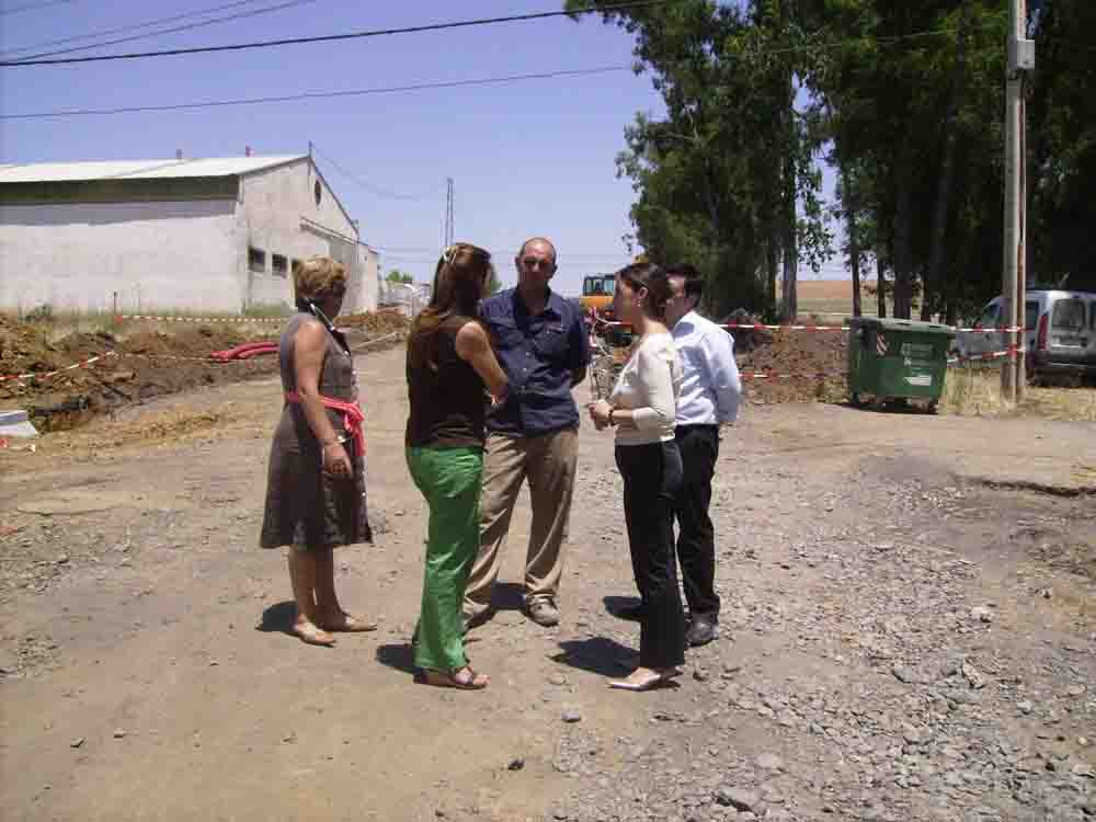 La delegada del gobierno en Pearroya