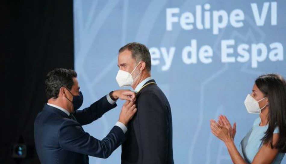 Medalla de Honor de Andaluca a Felipe VI