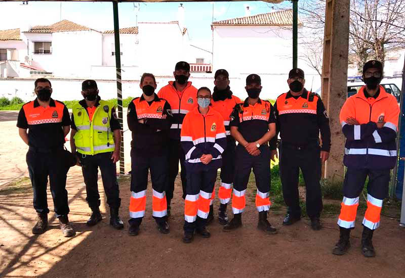 Voluntariado de proteccin civil de Pearroya