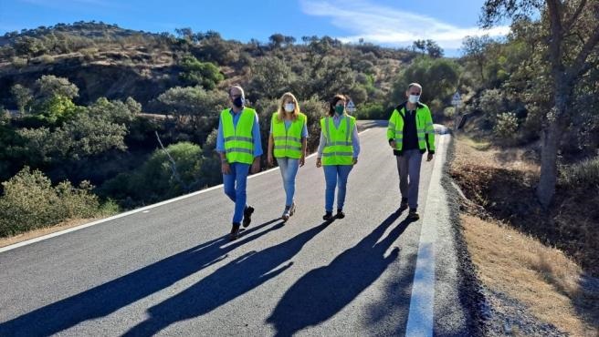 Mejora de la carretera A-447 en Fuente Obejuna