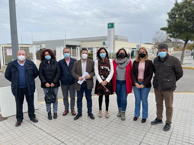 Alcaldes del Valle del Guadiato en defensa de la sanidad pblica