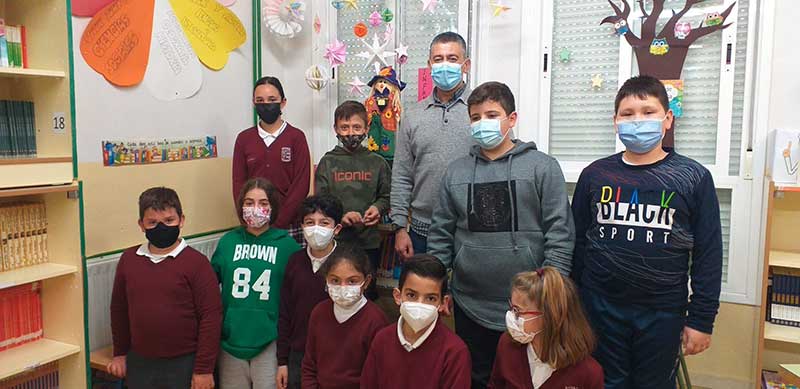 Escritores docentes, en el CEIP Alfredo Gil