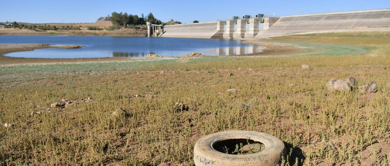 Vista del embalse de Sierra Boyera, en una imagen reciente