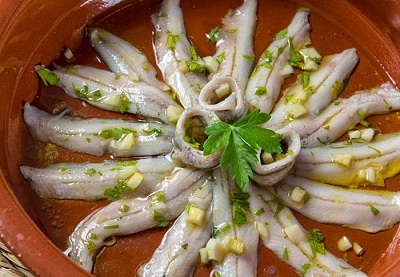 Boquerones en vinagre