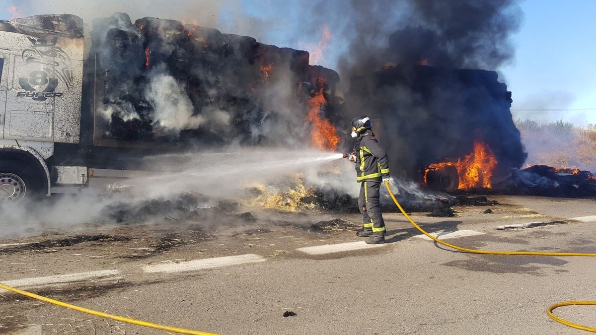 Incendio del Camin de paja