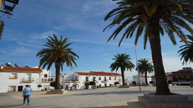 Plaza del centro de Los Blzquez. / EL DA