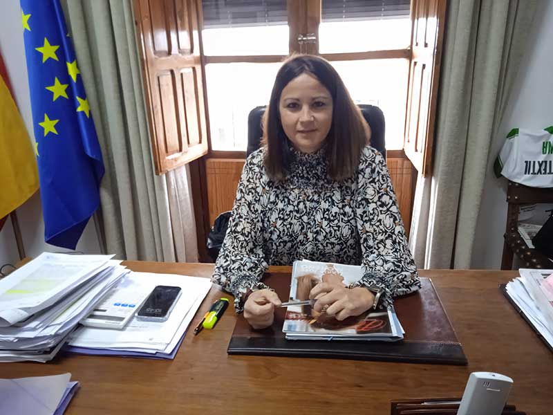 Silvia Mellado, alcaldesa de Fuente Obejuna